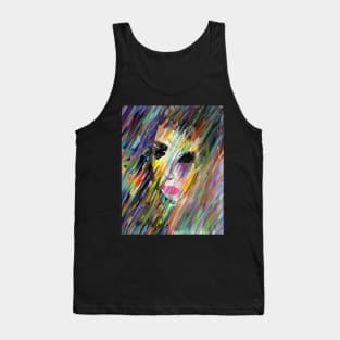 Colorful portrait Tank Top